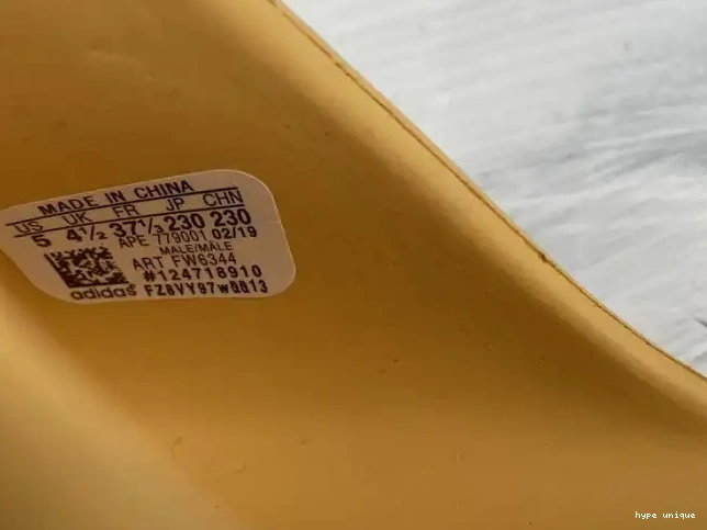 hype Yeezy Desert Adidas Slide Sand FW6344 0619